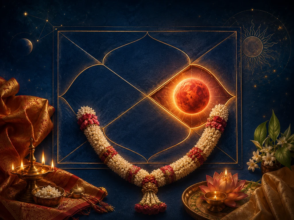 Mangal Dosha Without Fear: Mars in the Seventh House
