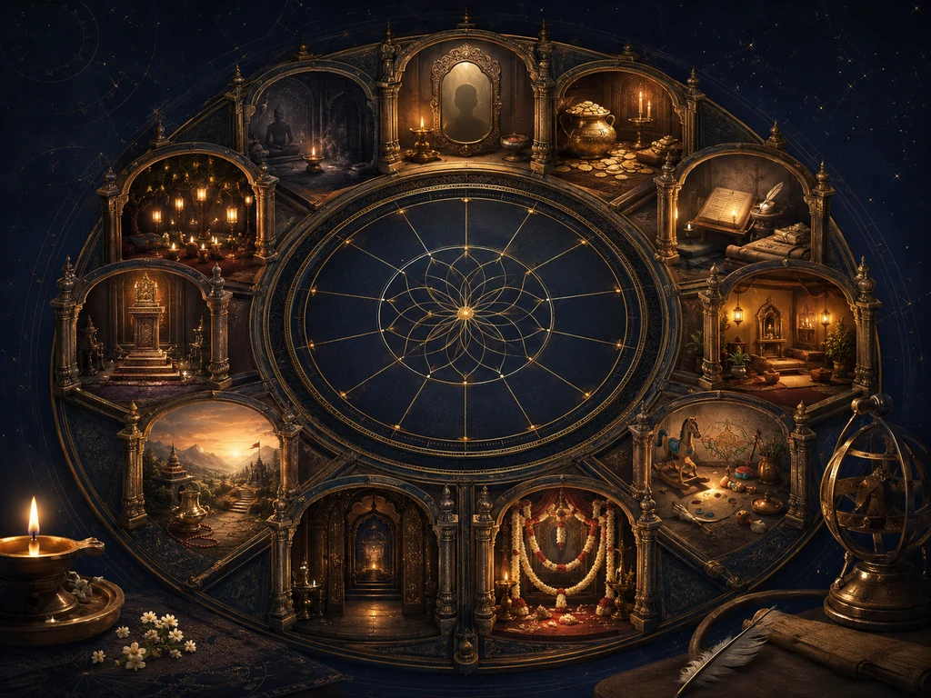 The Twelve Houses in Plain Language: Where Life Lives
